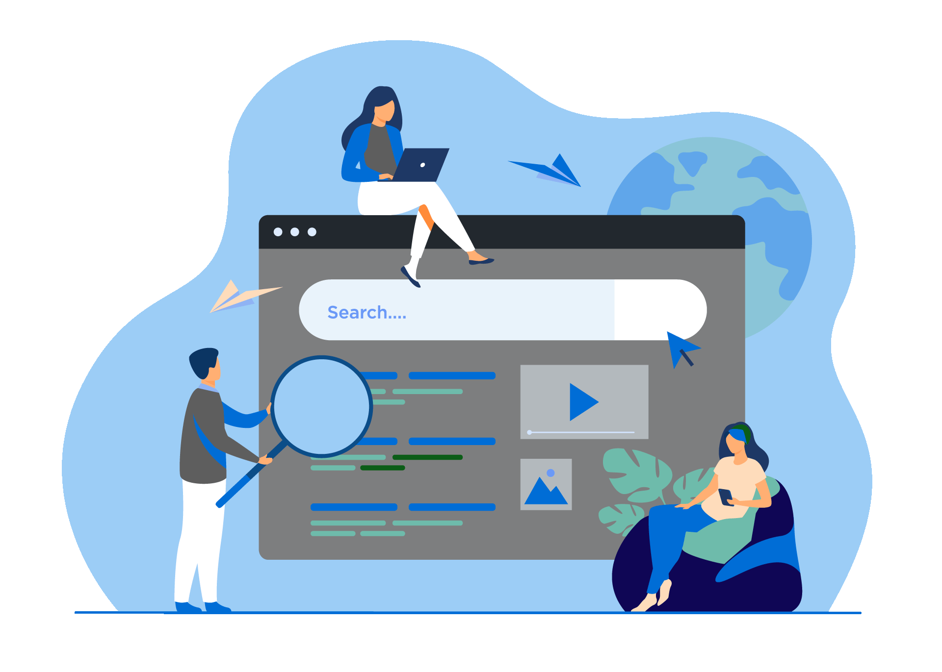 Google Ads Illustration