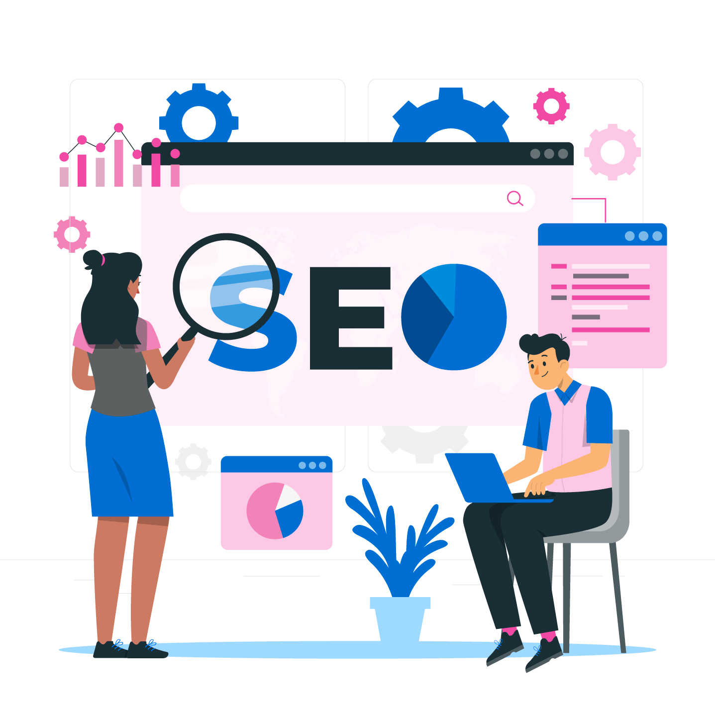 SEO Illustration