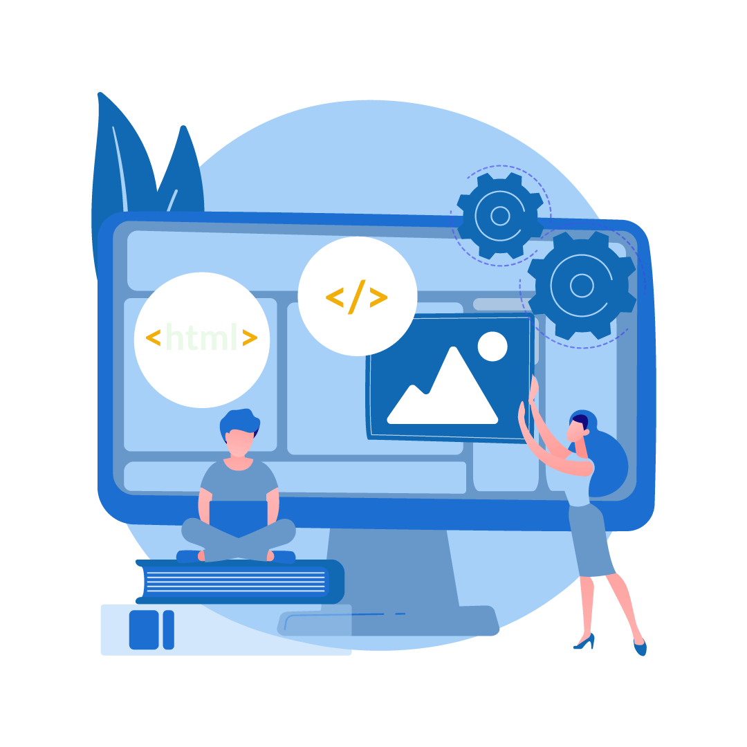 Website Development Illustration